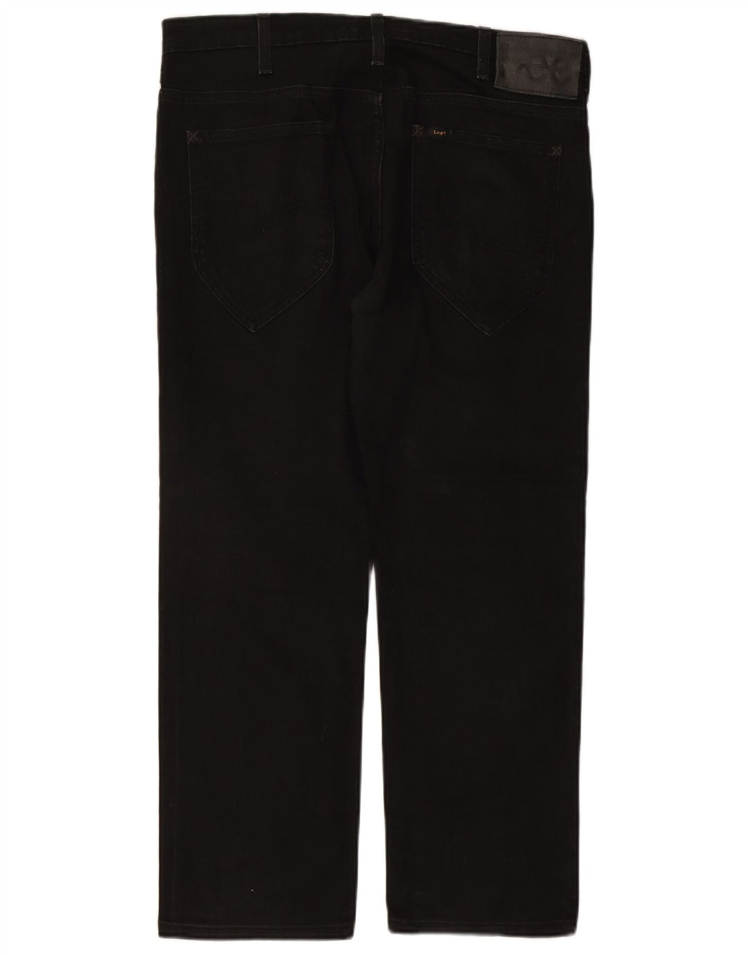 Мужские прямые джинсы LEE Macky W36 L27, черный хлопок