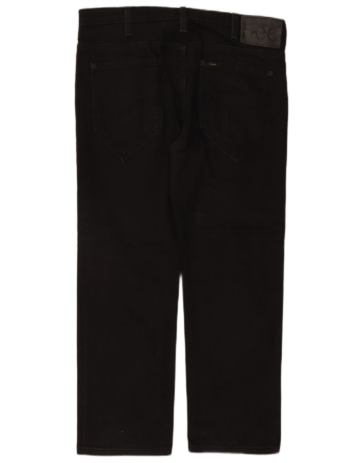 Мужские прямые джинсы LEE Macky W36 L27, черный хлопок