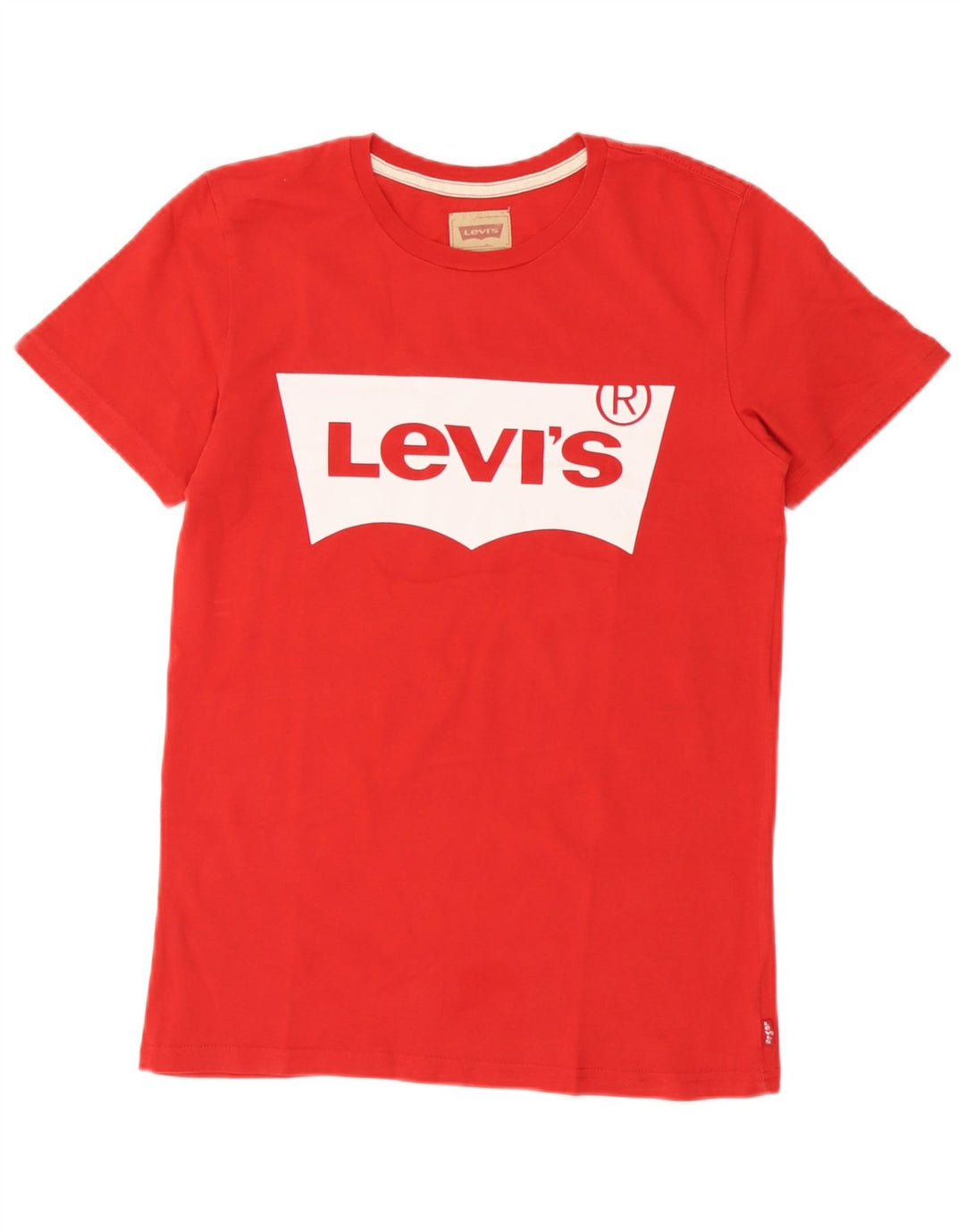 Футболка с рисунком Levi's для мальчиков 15-16 лет, красная
