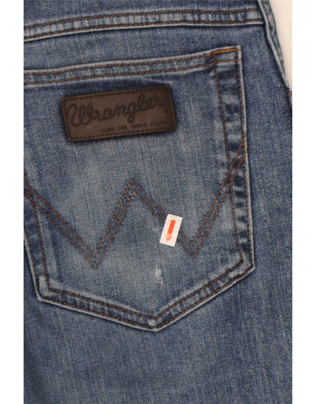 Мужские прямые джинсы Wrangler Texas Stretch W34 L32, синий хлопок