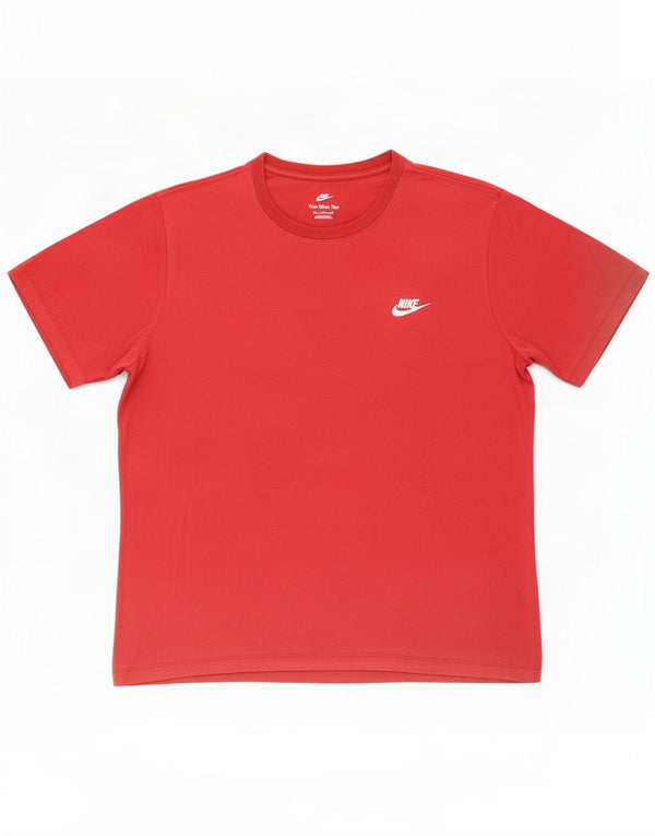 Мужская футболка Nike Top 2XL, красный хлопок