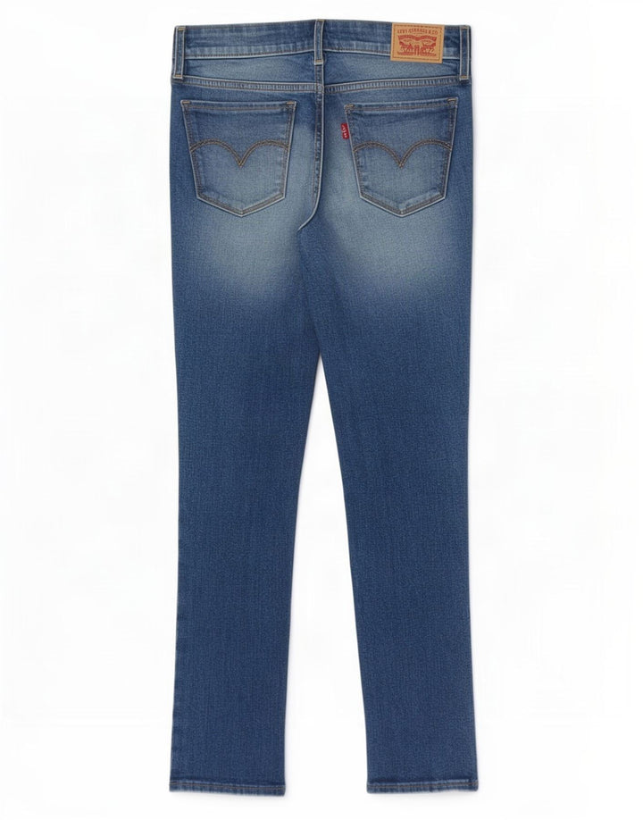 Женские джинсы скинни Levi's 711 W27 L28 синие