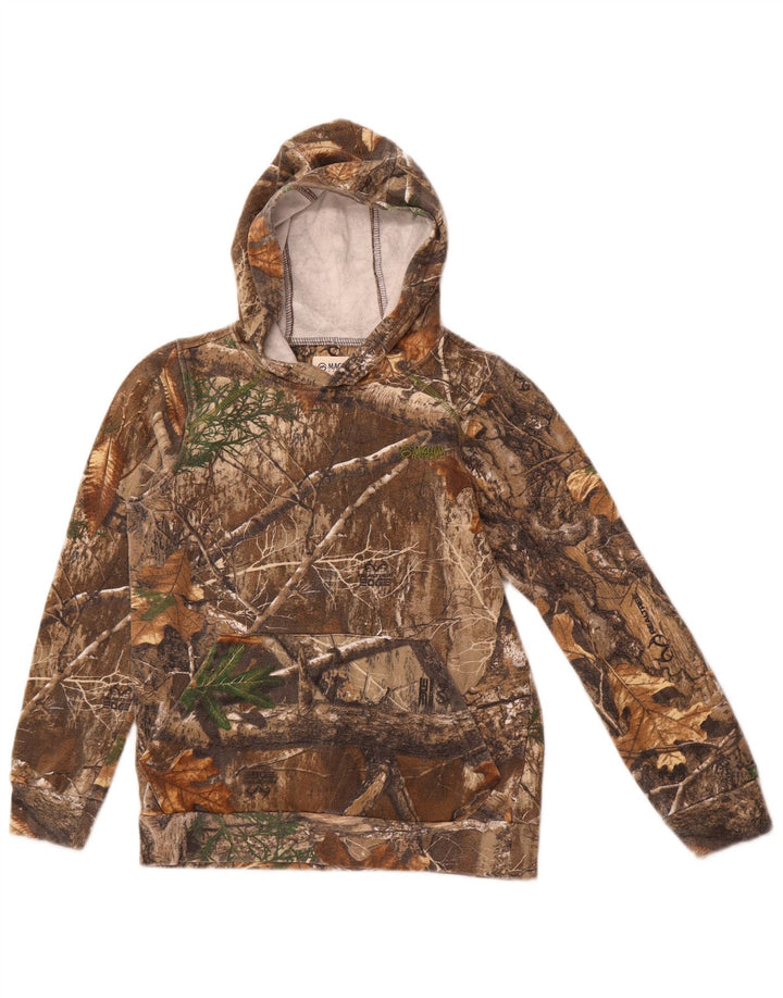 Джемпер с капюшоном MAGELLAN для мальчиков 11-12 лет, средний коричневый камуфляж
