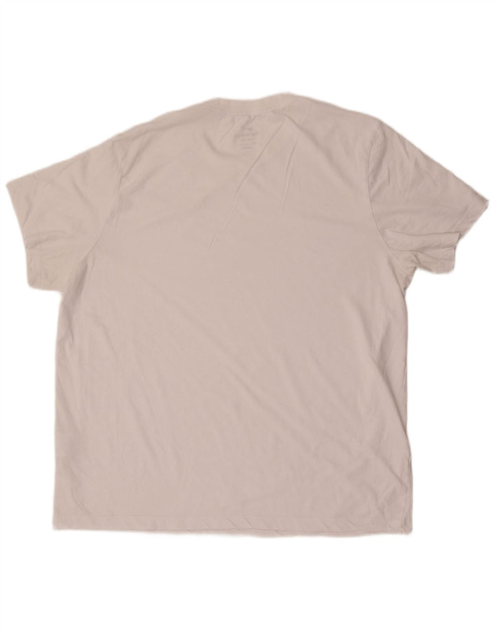 Мужская футболка NIKE Dri Fit 2XL, белый хлопок