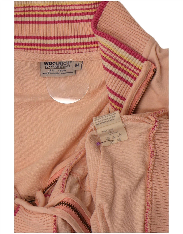 Женский спортивный костюм с графическим рисунком Woolrich UK 14, средний розовый в полоску