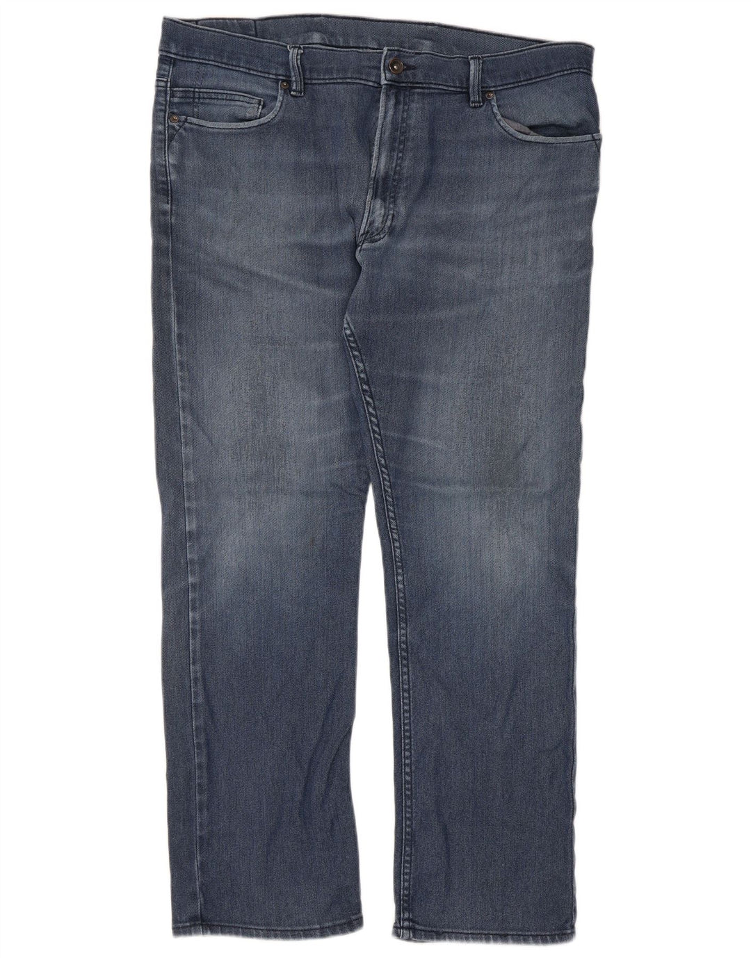 Женские прямые джинсы Marks & Spencer W38 L31 синие, хлопок