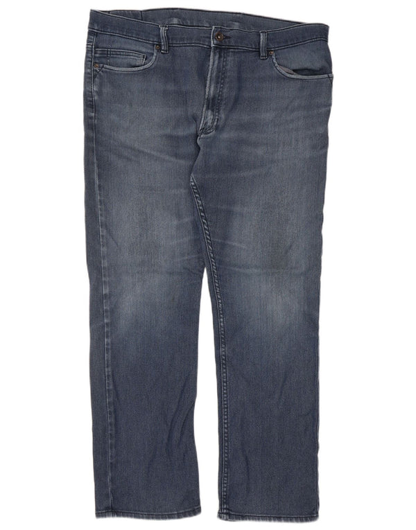 Женские прямые джинсы Marks & Spencer W38 L31 синие, хлопок