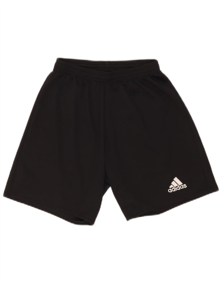 Мужские спортивные шорты Adidas Climalite, маленькие черные из полиэстера