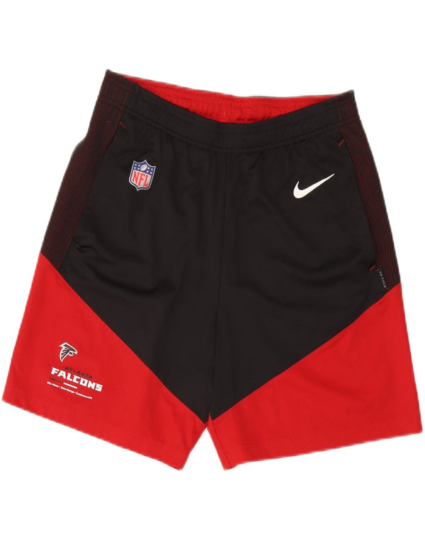 Мужские спортивные шорты с графическим рисунком Nike Atlanta Falcons, маленькие черные, с цветными блоками