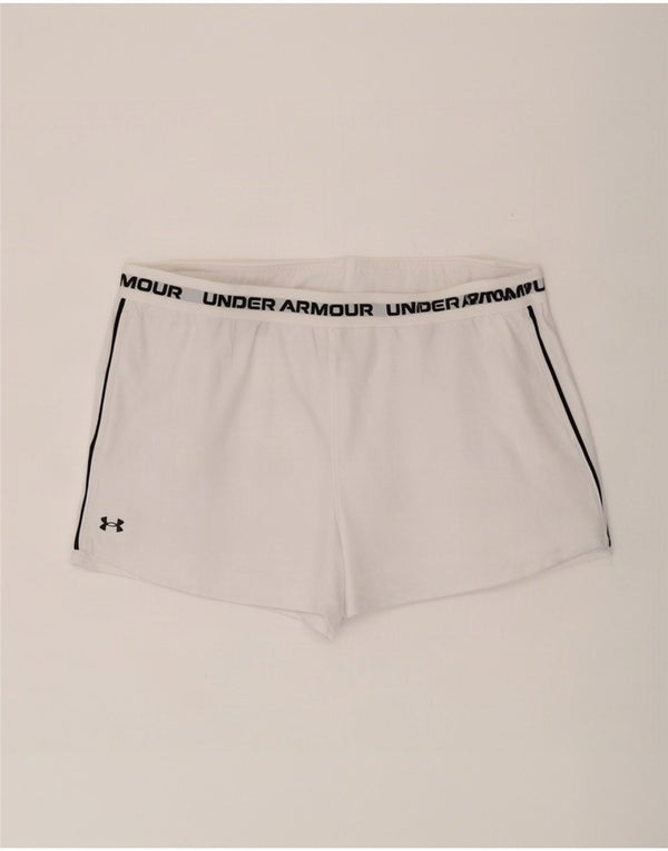 Женские спортивные шорты с рисунком Under Armour UK 20 2XL, белый полиэстер