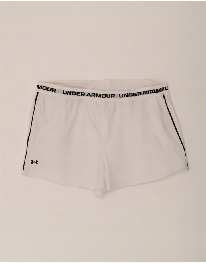 Женские спортивные шорты с рисунком Under Armour UK 20 2XL, белый полиэстер