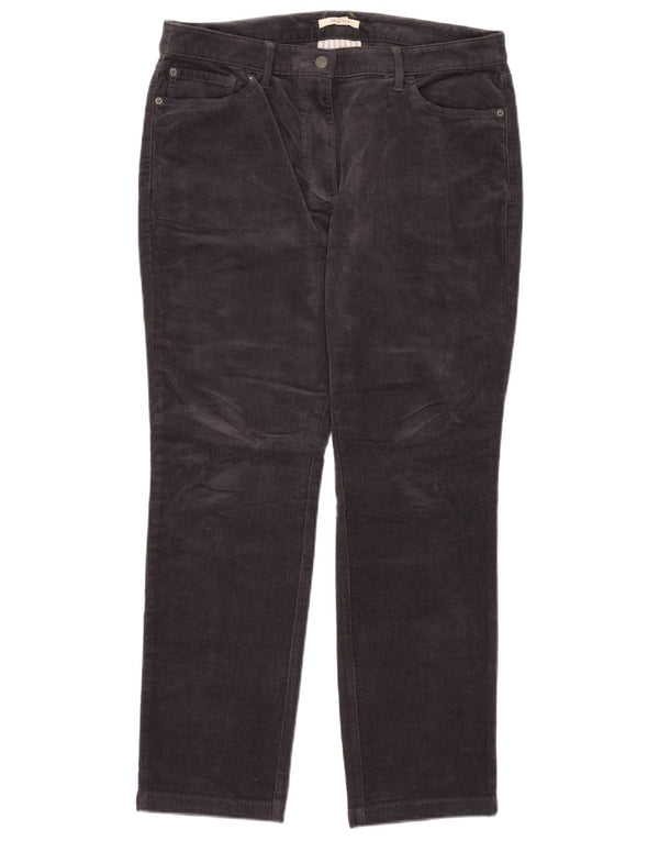 Мужские прямые вельветовые брюки WHITE STUFF UK 16, большие W32 L32, темно-синие