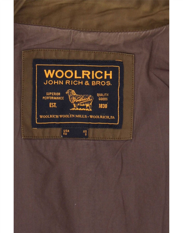 Мужская куртка Woolrich в стиле милитари UK 36, маленький хаки