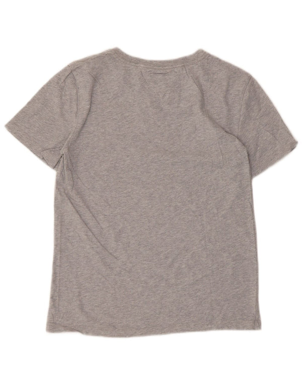 Tommy Hilfiger Boys Graphic T-Shirt Top 13-14 Years Grey Flecked
