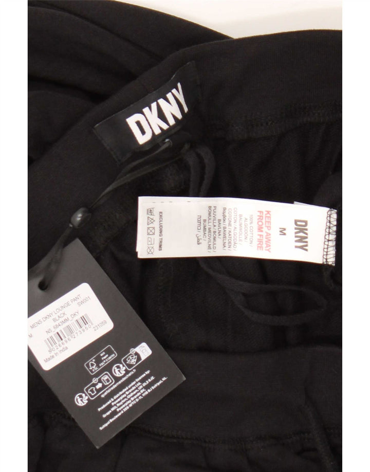 Dkny Мужские спортивные брюки с рисунком, джоггеры, средний черный, хлопок