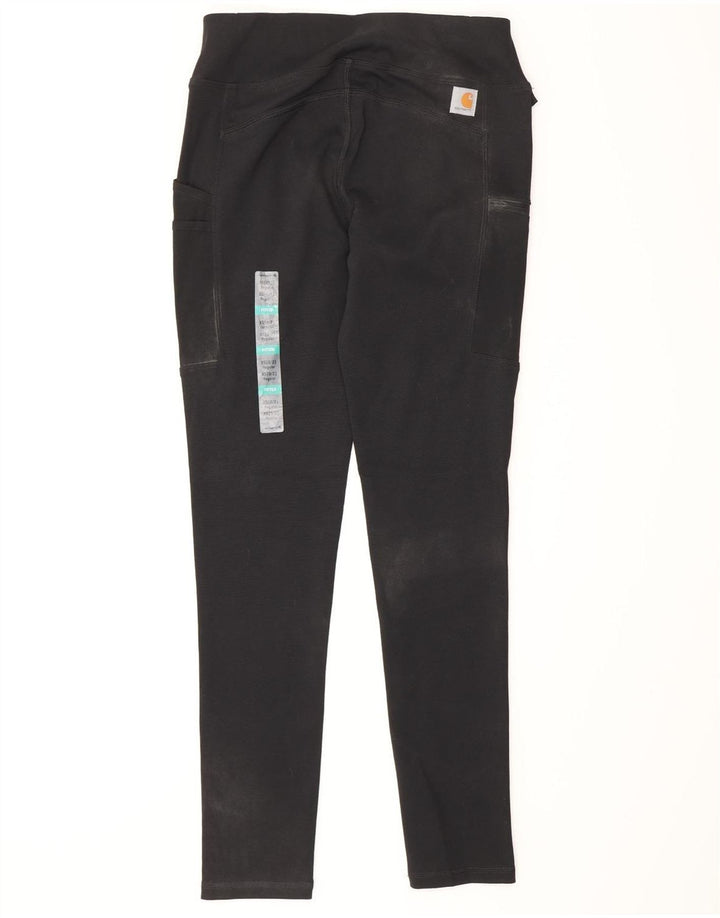 Женские леггинсы Carhartt Regular, размер США 0/2 XS, черный нейлон