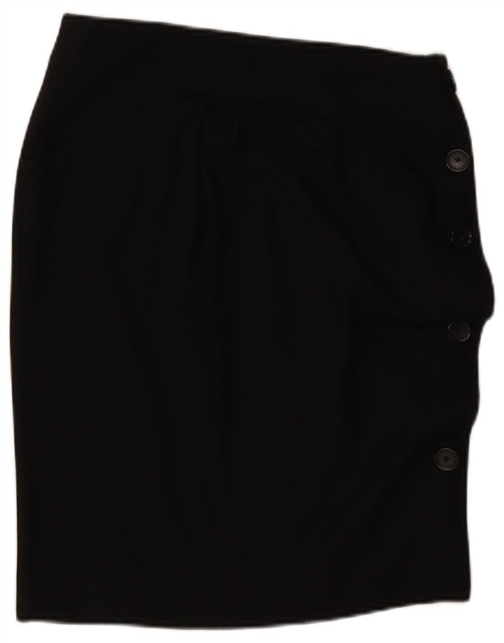 Юбка-карандаш женская Patrizia Pepe IT 42 Medium W30 Черная из натуральной шерсти