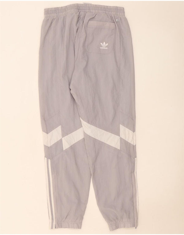 Женские спортивные брюки Adidas Joggers UK 14, большие серые цветные блоки