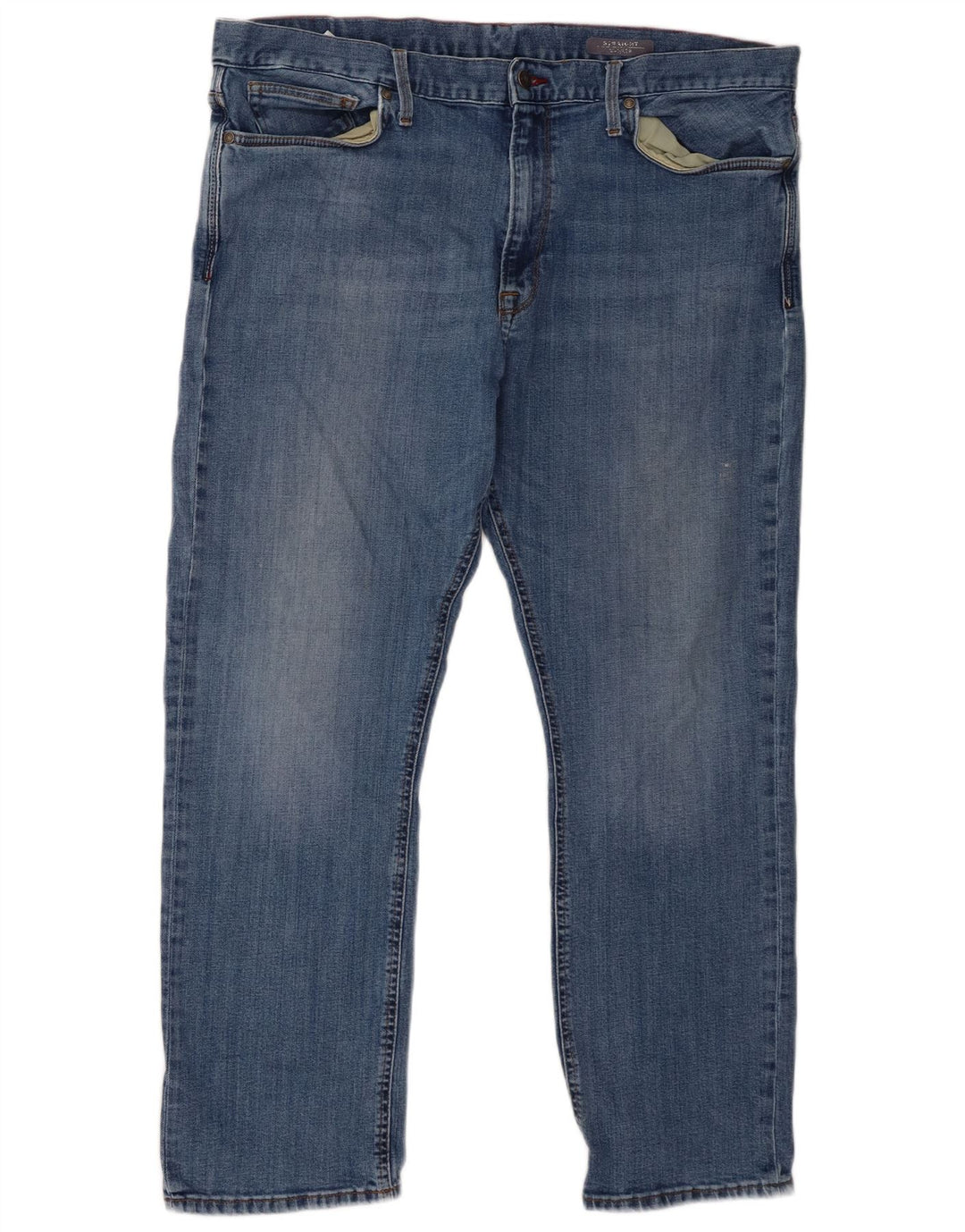 Мужские прямые джинсы Marks & Spencer W40 L29 синие, хлопок