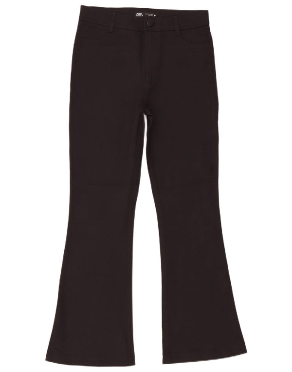 Женские повседневные брюки-клеш Zara Medium W28 L29, черные