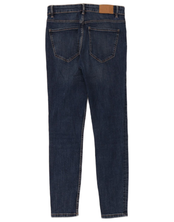 Женские джинсы скинни Zara EU 38, маленькие W28 L28, синие