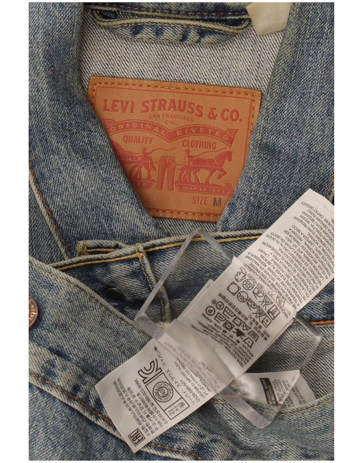 Мужская джинсовая куртка LEVI'S UK 38 Средний Синий Хлопок