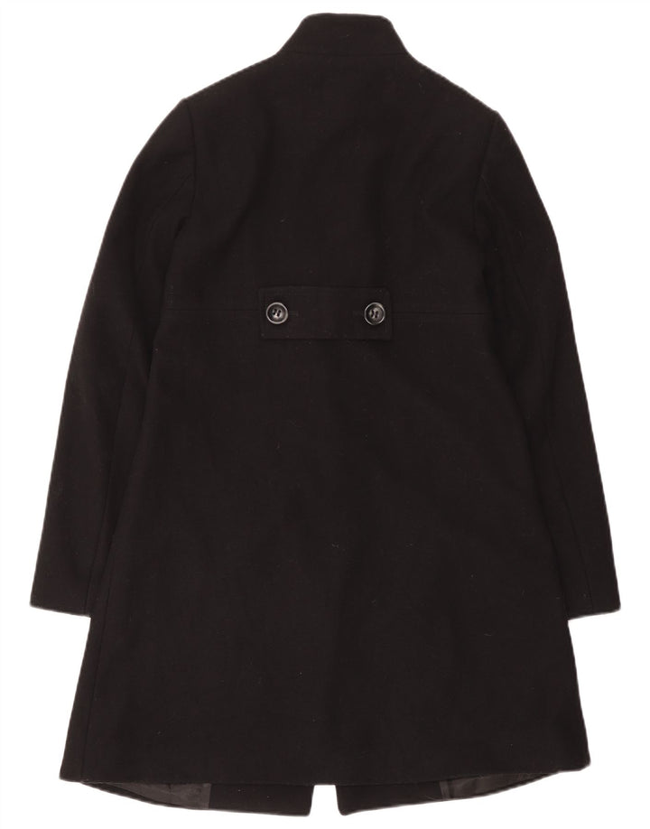 Женское пальто Benetton IT 40 маленькое черное из ацетата