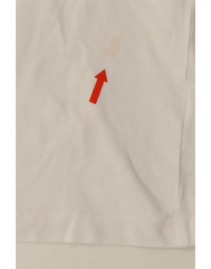 KAPPA Mens Polo Shirt 2XL White Cotton Vintage Kappa and Second-Hand Kappa from Messina Hembry 