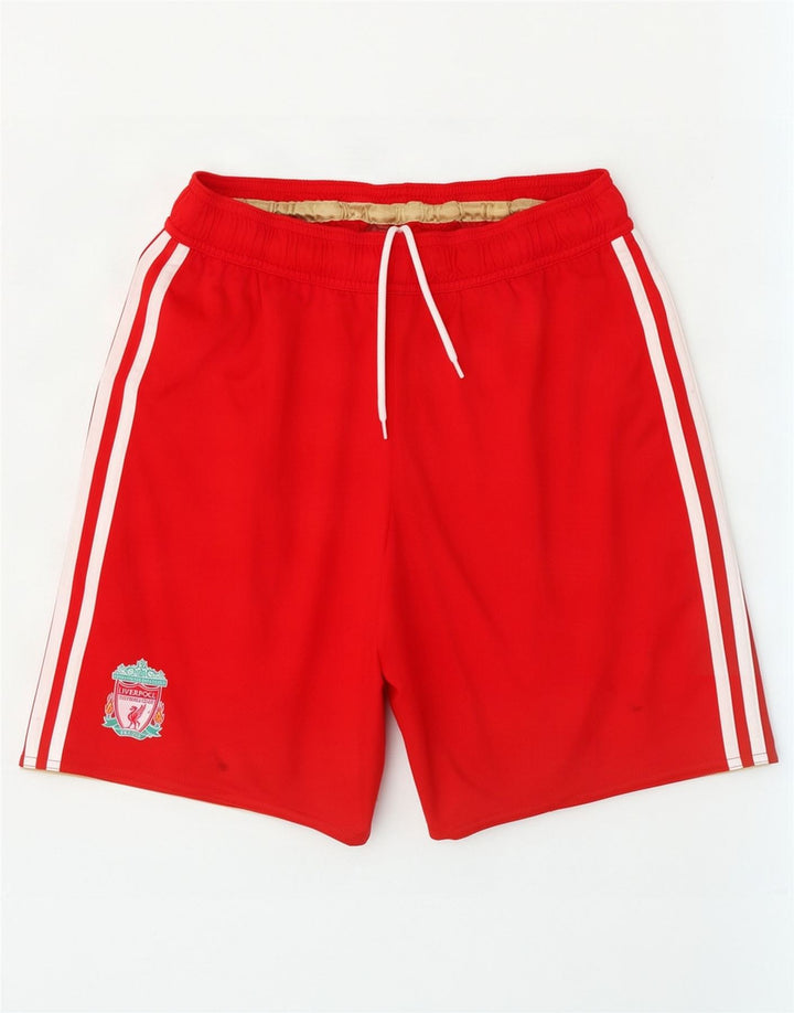 Мужские спортивные шорты Adidas Liverpool, маленький красный полиэстер
