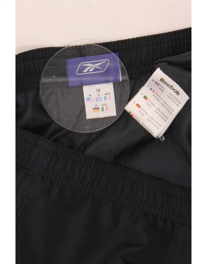Reebok Women UK 12 Medium Navy Blue Полиэстер