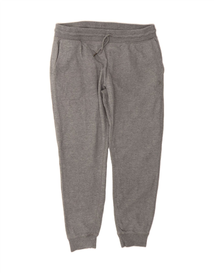 HURLEY Mens Tracksuit Trousers Joggers Large  Grey Cotton Vintage Hurley and Second-Hand Hurley from Messina Hembry 