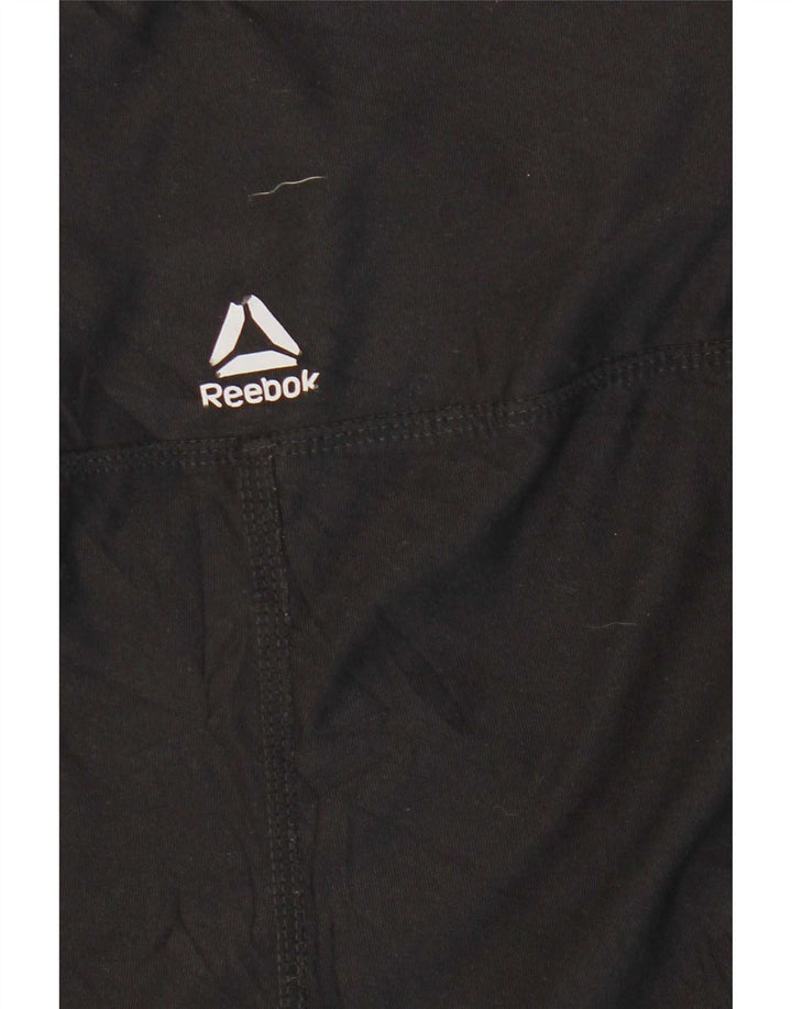 Женские леггинсы Reebok UK 14, большие черные