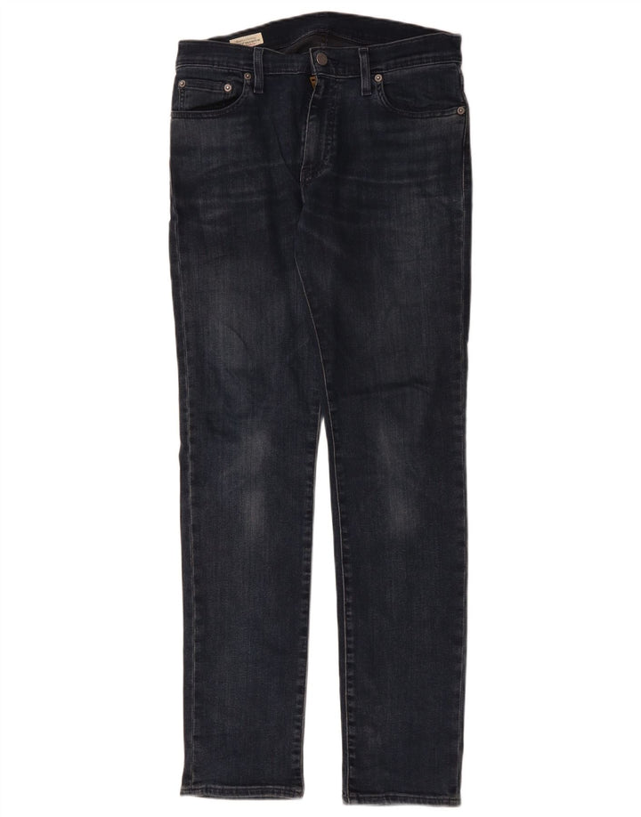 Мужские джинсы Levi's 511 Slim W30 L32 Темно-синие, хлопок