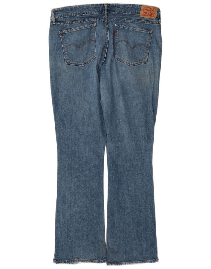 Женские джинсы Levi's 715 Bootcut W32 L30 синие, хлопок