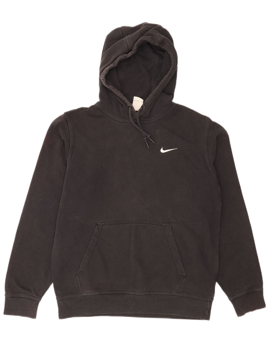 Мужской джемпер с капюшоном Nike, средний черный, хлопок