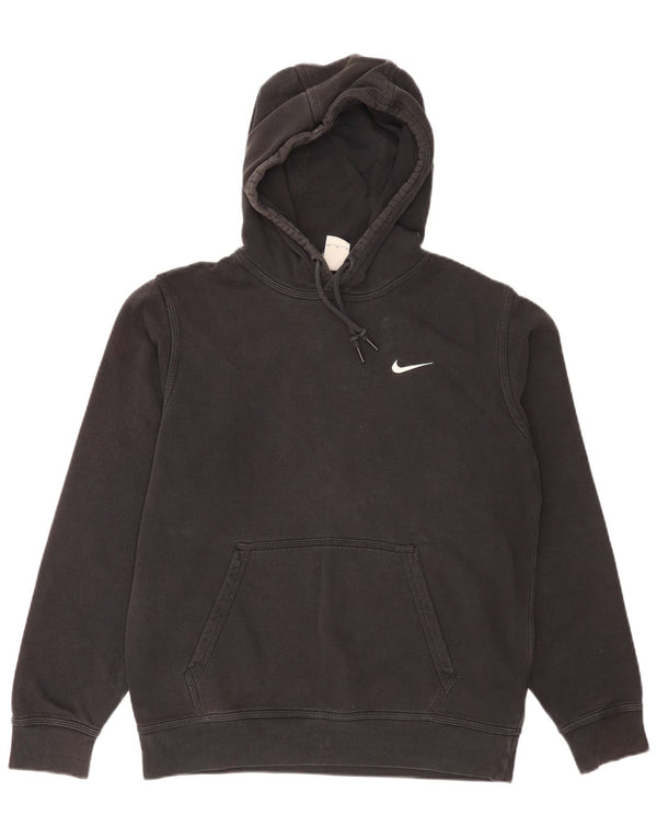 Мужской джемпер с капюшоном Nike, средний черный, хлопок