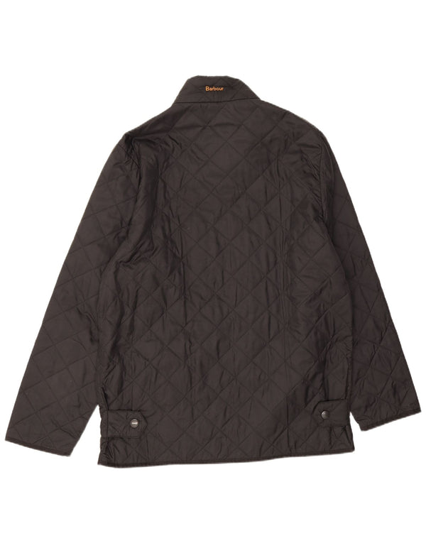 Мужская стеганая куртка Barbour UK 38 средний черный полиамид