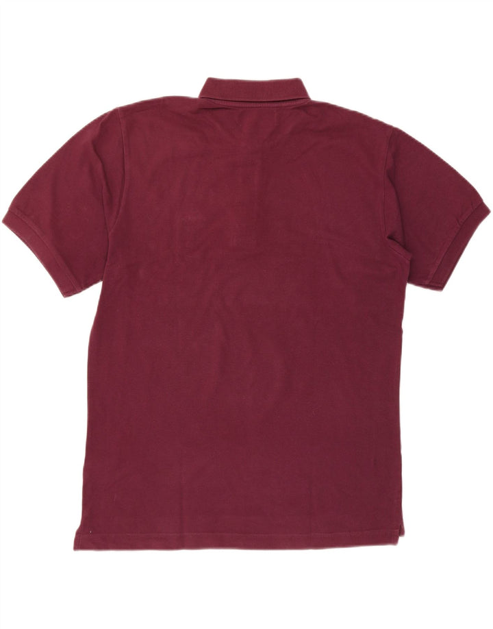 KAPPA Mens Polo Shirt Large Burgundy Cotton Vintage Kappa and Second-Hand Kappa from Messina Hembry 