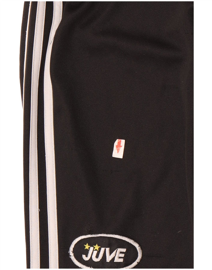 Мужские спортивные брюки Adidas Juventus с графическим рисунком, маленькие черные полиэстеровые брюки