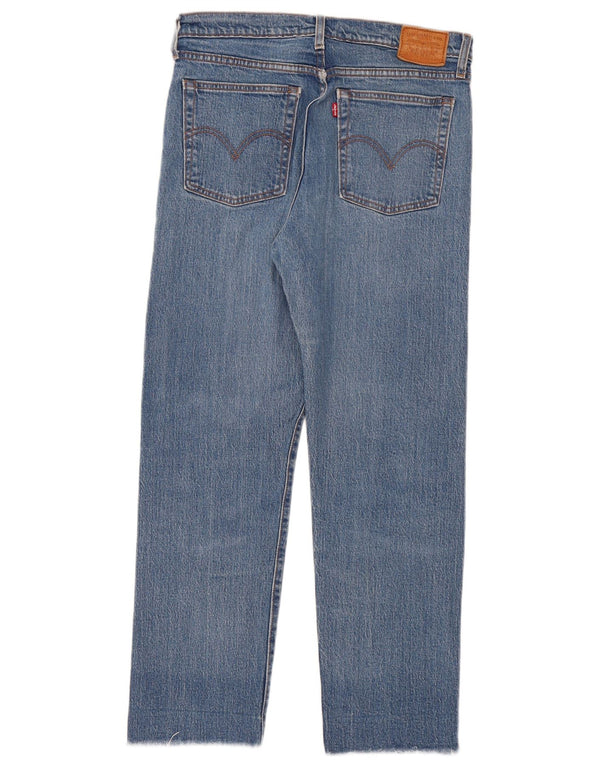 Женские прямые джинсы Levi's на танкетке W29 L28, синий хлопок