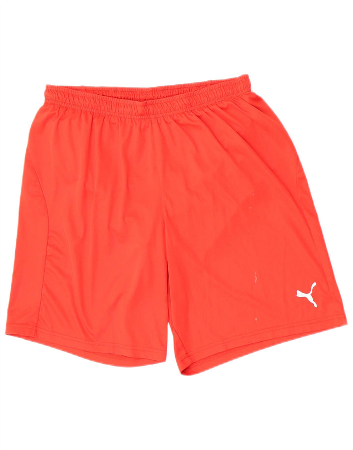 Мужские спортивные шорты Puma, большие красные, полиэстер