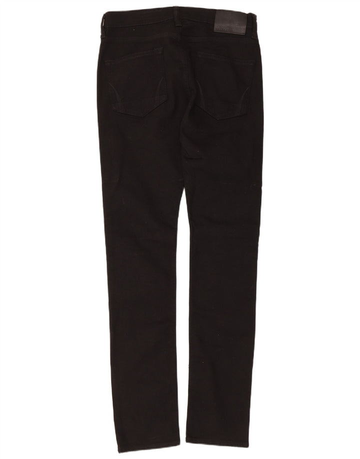 Мужские джинсы All Saints Cigarette Slim W30 L31, черные, хлопковые