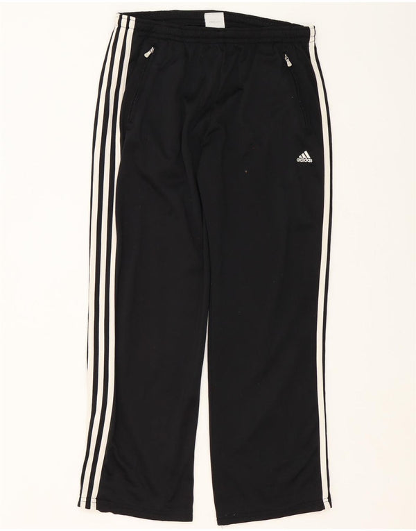Мужские спортивные брюки Adidas UK 40/42, средний черный полиэстер