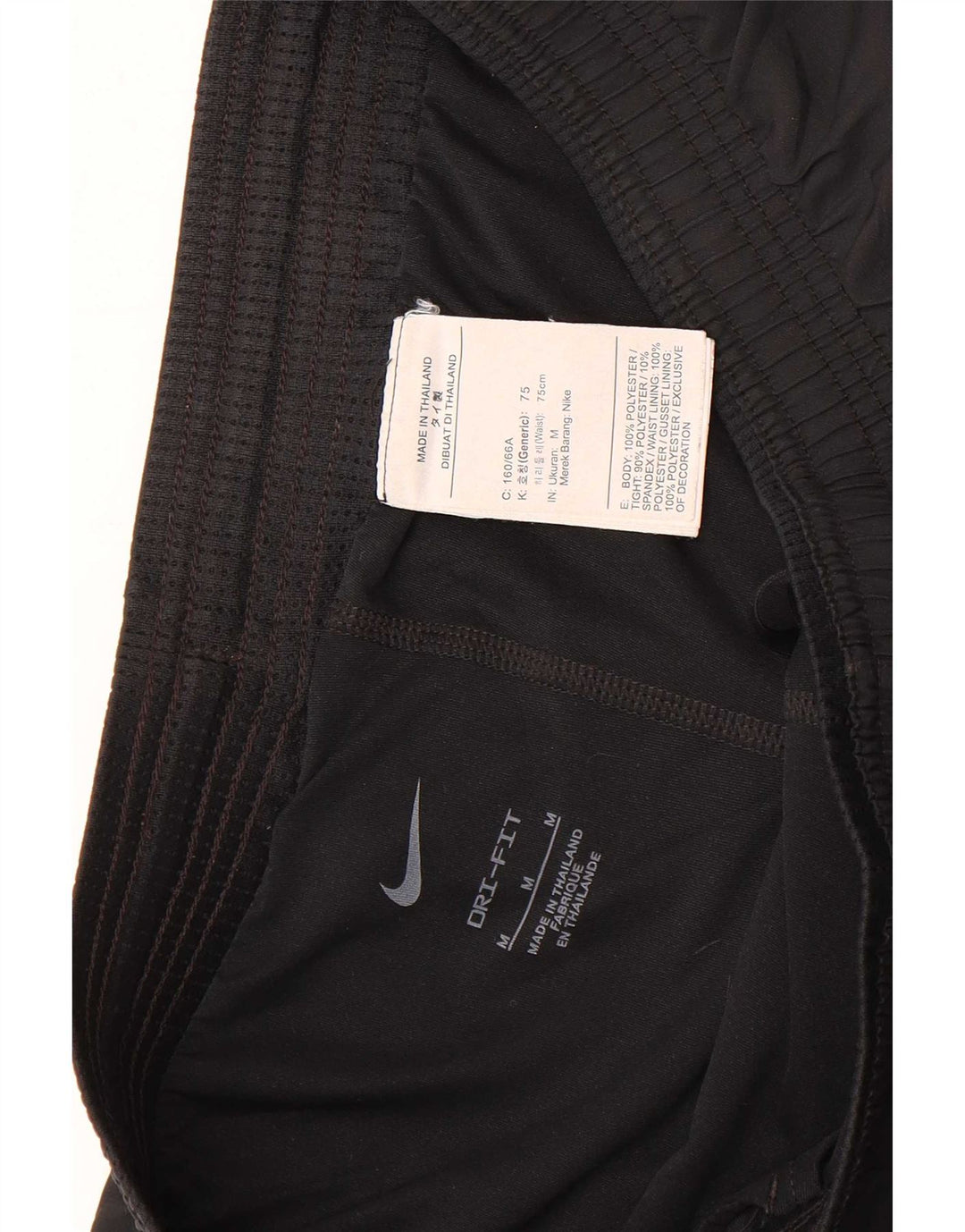 Женские спортивные шорты Nike Dri Fit UK 14, средний черный полиэстер