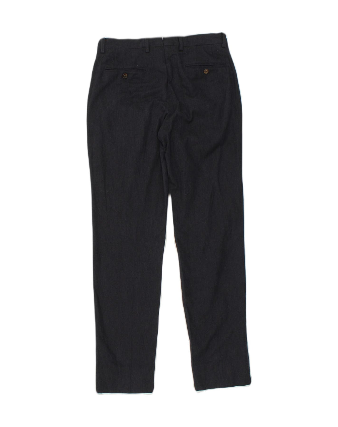 MASSIMO DUTTI Womens Slim Chino Trousers W30 L33 Navy Blue Cotton | Vintage Massimo Dutti | Thrift | Second-Hand Massimo Dutti | Used Clothing | Messina Hembry 