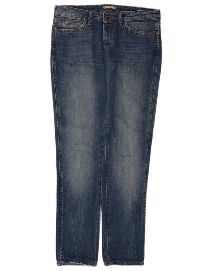 Женские зауженные джинсы Wrangler Molly W28 L32, синий хлопок