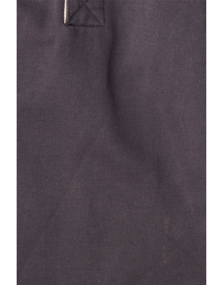 Мужская рубашка поло FAT FACE с длинным рукавом XL, темно-синяя, хлопок