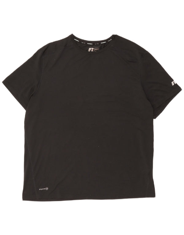 Мужская футболка Russell Athletic Dri-Power 2XL, черный полиэстер