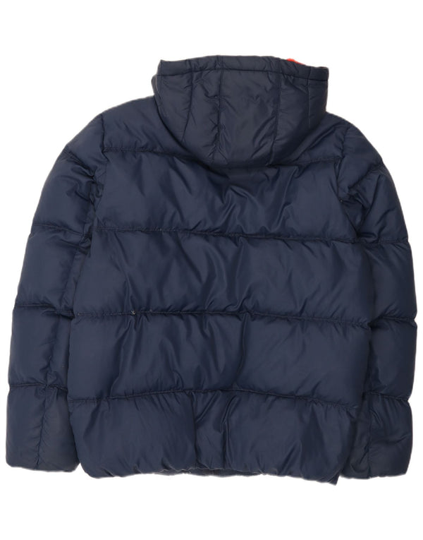 Мужская утепленная куртка с капюшоном Tommy Hilfiger UK 42 XL, темно-синий полиэстер