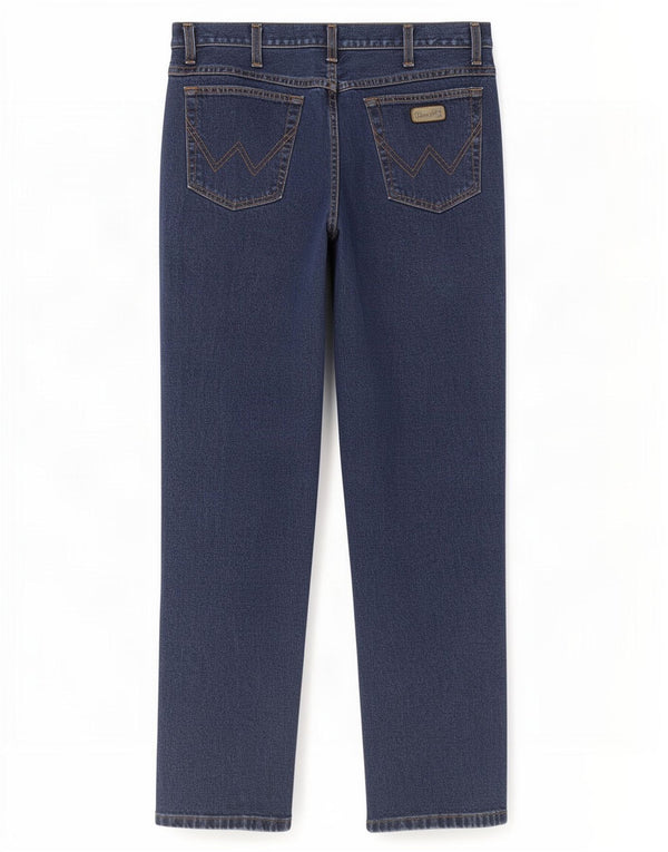 Мужские прямые джинсы Wrangler Ohio W34 L32, синий хлопок